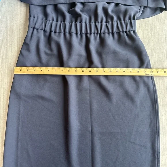 COS Navy Midi Dress - Picture 11 of 11